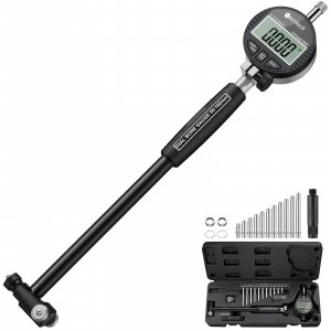 Neoteck Bore Gauge Set Digital Indicator Dial Bore Gauge (2-6"/0.0005")