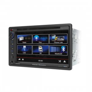 Power Acoustik PD651B Double Din AM/FM/DVD/BT 6.5"