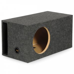 Qpower QHD112VL Single 12" Side Ported SPL Large Heavy Duty Empty Woofer Box