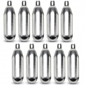 Byrna 8 Gram CO2 + Oiler Cartridges | 10 Count Pack | for Byrna SD/CL/HD/EP - (9 CO2 + 1 Oiler Cylinders)