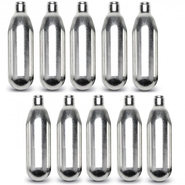 Byrna 8 Gram CO2 + Oiler Cartridges | 10 Count Pack | for Byrna SD/CL/HD/EP - (9 CO2 + 1 Oiler Cylinders)