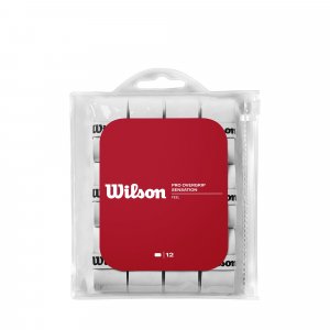 WILSON Pro Sensation Overgrip (12-Pack), White