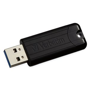 Verbatim 49065 PinStripe USB Flash Drive (64GB)