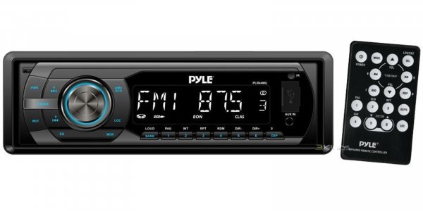 Pyle PLR44MU In Dash AM/FM MP3 Car Stereo w/ USB, SD, & Aux In