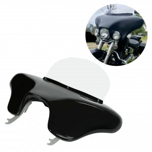 KUAFU Batwing Fairing Compatible with 1986-2015 Harley Davidson FLSTN Heritage Softail Classic Deluxe Fat Boy w/Windshield 4 Speaker Front