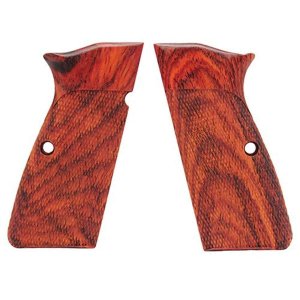 Hogue 9811 Browning Hipower Cocobolo Checkered Wood Grips
