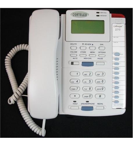 Cortelco 2210-FROST 221021-TP2-27E Colleague w/CID - Frost