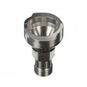 3M PPS 2.0 Spray Gun Adapter #S27, 26119, 16 mm Male, 1.5 mm Thread, Connects Several Paint Gun Brands to PPS 2.0 Paint Spray System, 1 Pack