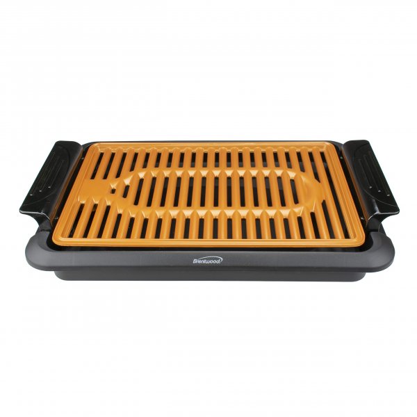 Brentwood Appliances TS-642 1,000W Indoor Electric Copper Grill