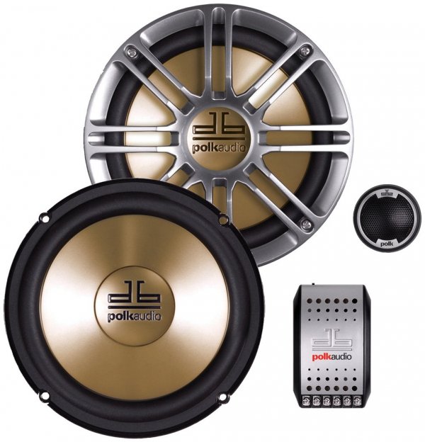 Polk Audio DB6501 6.5" 300 Watt 2 Way Speaker Component Sytem