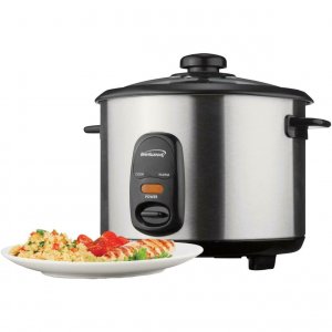 Brentwood Appliances TS-10 5-Cup Stainless Steel Rice Cooker