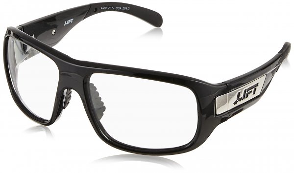 Lift Safety EBD10KC Bold Safety Glasses Black/Clear