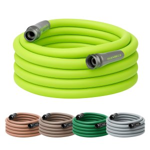 Flexzilla HFZG550YW Garden Hose 5/8In X 50Ft 3/4In   11 1/2 Ght Fittings