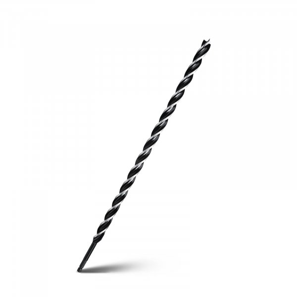 WOBLLMX 3/4" x 24" Auger Drill Bit for Wood,Hex Shank Tri Flute Drill Bit