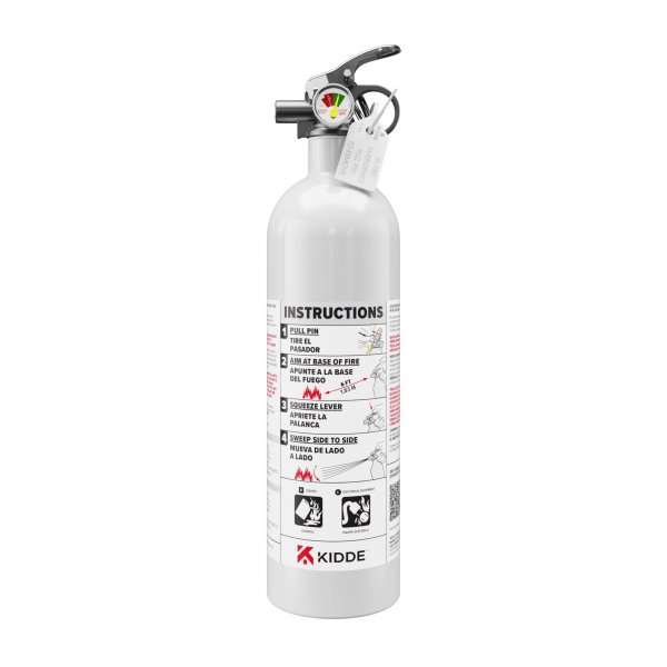 Kidde Fire Extinguisher for Boats, Single-Use 5BC