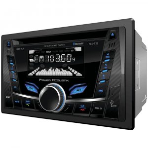 Power Acoustik PCD52B Double Din AM/FM/CD/USB/BT