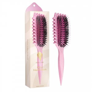 Bounce Curl Define EdgeLift Brush, 5-in-1 Styling Tool, Defined Curls -Pink
