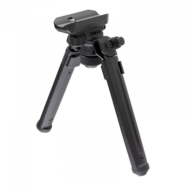 Magpul Rifle Bipod Gun Rest for Hunting and Shooting, Sling Stud QD, Black