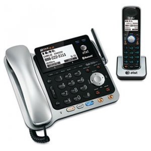 AT&T TL86109 2-Line Corded/Cordless Phone Sys (Corded Base Sys & Single Handset)