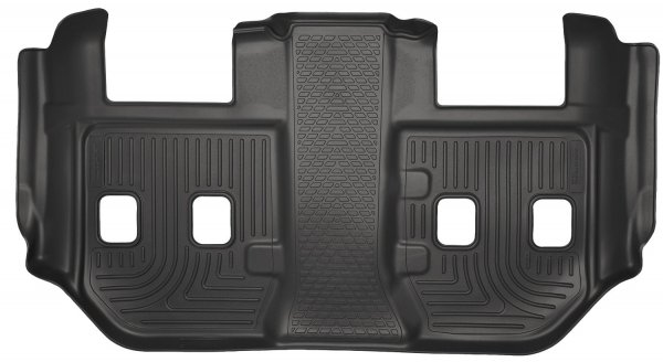 Husky Liners Weatherbeater Floor Mats | Fits 2015-2020 Cadillac Escalade ESV; Chevrolet Suburban; GMC Yukon XL w/2nd Row Bucket Seat | 3rd Row, 1-pc Black - 19281