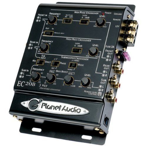 Planet Audio EC20B 3 Way Electronic Crossover