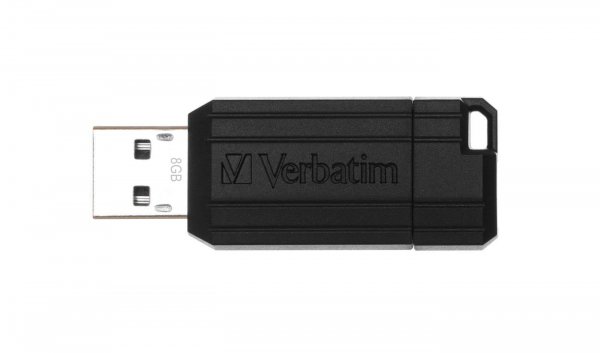 Verbatim 49062 PinStripe USB Flash Drive (8GB)