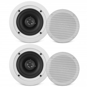 Pyle PDIC61RD Speaker Ceiling Mount 6.5" 2-way Round