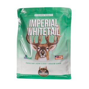 Whitetail Institute Imperial Clover Food Plot Seed (Spring and Fall Planting), 4-Pound (1/2 Acre)