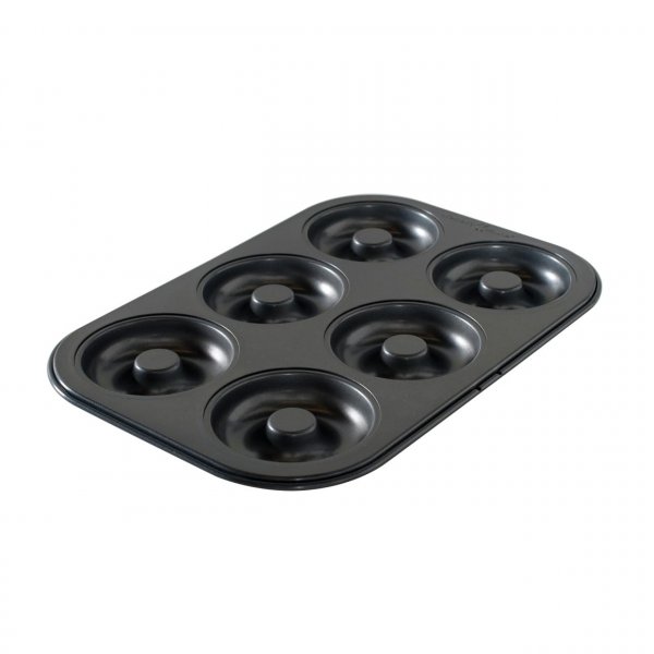 Nordic Ware 6 Cavity Donut Pan, Metal