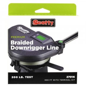 Scotty 2701K Power Braid Downrigger Line, 200Lb, 300' Spool