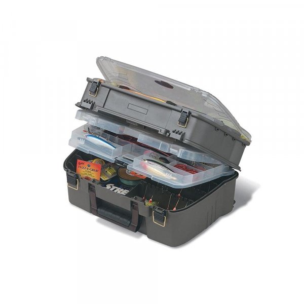Plano 144402 44 Magnum Guide Series Tackle Box, Graphite and Smoke