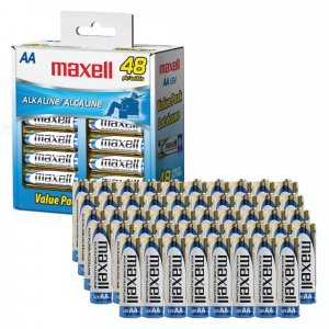 MAXELL 723443 - LR648B 48Pk AA Batteries Box