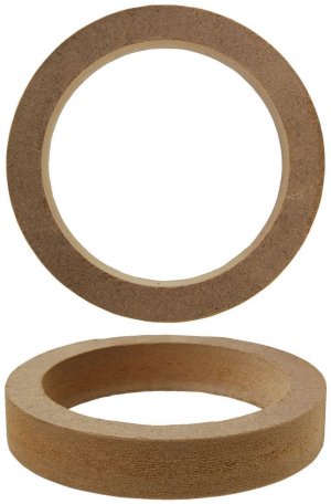 Nippon RING4R 4" MDF Speaker Ring pair