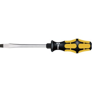 Wera 05018268001 Kraftform Plus 932 A Slotted Screwdriver, 9mm Head, 6" Blade Length