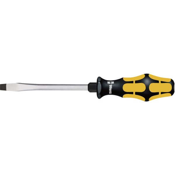 Wera 05018268001 Kraftform Plus 932 A Slotted Screwdriver, 9mm Head, 6" Blade Length
