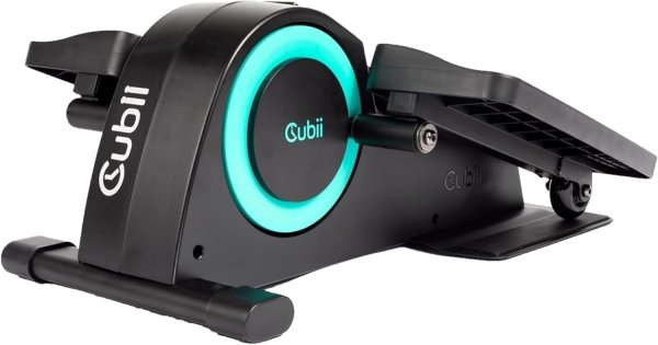 Cubii JR1, Under Desk Elliptical, Bike Pedal Exerciser, Seated Elliptical, Work from Home Fitness, Mini Elliptical Machines for Home Use, Exerciser for Seniors, Desk Exercise, Aqua…