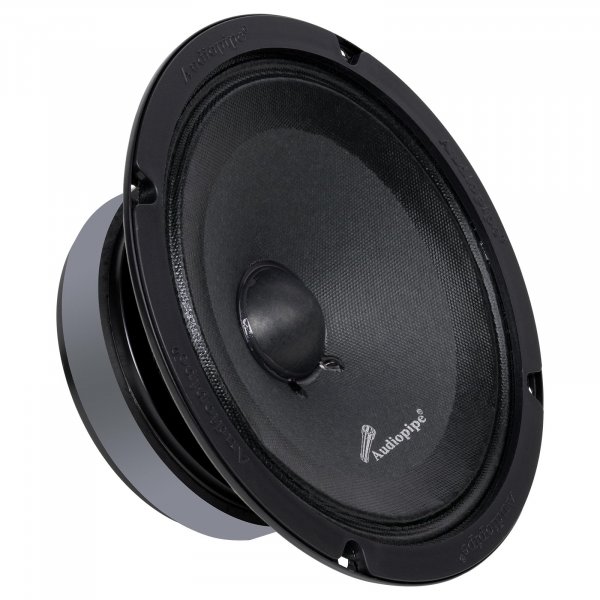 Audiopipe APMB838SBD 8" Low Mid Frequency Speaker, 150W RMS/300W Max, 8 Ohm