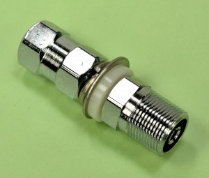 Firestik K4A Stud with Screw-On Coaxial Termination for Antenna Mirror Mounts