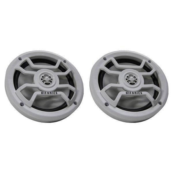 Hifonics TPSCM65W 6.5" 2- Way Marine and Powersport Speakers 120W Max (W)