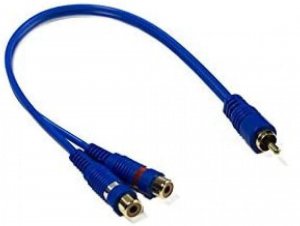 Stinger SSIBY2F Y RCA Cable