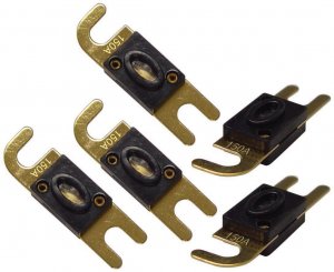 Audiopipe AFC150 150 Amp Car Amplifier MIDI Fuses (5 Pack)