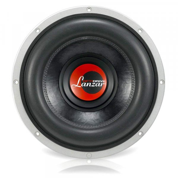 Lanzar OPTI1244D 12" triple magnet dual 4 ohm woofer 2200W Max