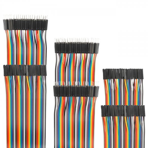 EDGELEC 120pcs 20cm Breadboard Jumper Wires Dupont Cable Assorted Kit