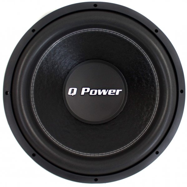 Q Power DELUXEQP15 15" 2000 Watt DVC Subwoofer