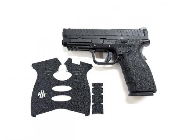 Handleitgrips Gun Grip Tape Compatible with Springfield XD MOD 3 - Black Textured Rubber Pistol Grip Tape, Easy Installation, Gun Parts & Accessories, Veteran Owned, Made in The USA