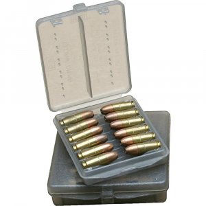 MTM W12B4441 Ammo Wallet 12 Round Magnum Pistol (Smoke)