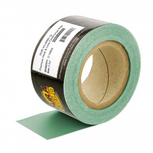 Dura-Gold Premium - 2000 Grit Green Film - Hook & Loop Backing Longboard Continuous Sandpaper Roll, 2-3/4" Wide, 12 Yards Long - For Automotive Detailing, Fine Color Sanding, Long Board Sander Blocks