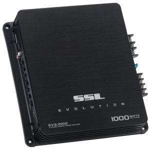 Soundstorm EV21000 Mosfet 2CH 1000W Power Amplifier Remote Woofer level control