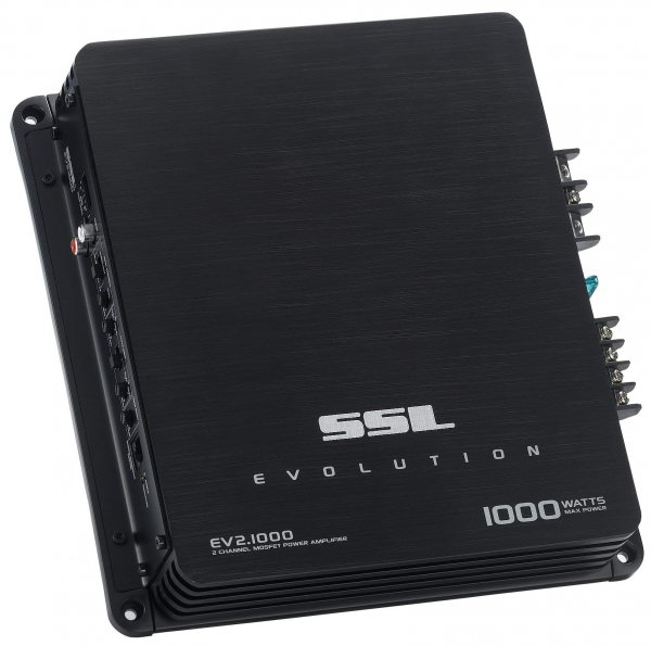 Soundstorm EV21000 Mosfet 2CH 1000W Power Amplifier Remote Woofer level control