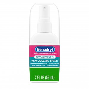 Benadryl Extra Strength Itch Cooling Spray, Topical Analgesic 2 fl. oz